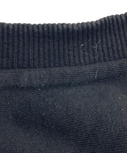 stussy（ステューシー）stussy (ステューシー) Blur Crew Ash Heather ブラック サイズ:XLの古着・服飾アイテム