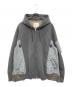 sacai（サカイ）の古着「Sponge Sweat x Nylon Twill Hoodie」｜グレー