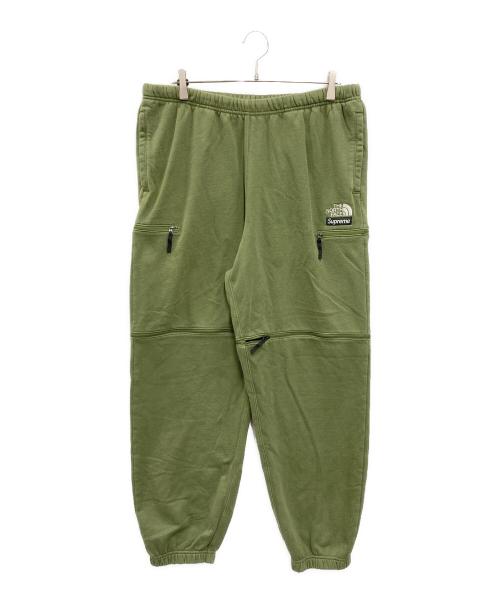 SUPREME（シュプリーム）Supreme (シュプリーム) THE NORTH FACE (ザ ノース フェイス) Convertible Sweatpants オリーブ サイズ:XLの古着・服飾アイテム