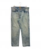 HUMAN MADE×KAWSヒューマンメイド×カウズ）の古着「HUMAN MADE  Denim Pants」｜インディゴ