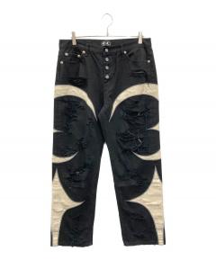 中古・古着通販】THUG CLUB (サグ クラブ) LINE GOB DENIM PANTS