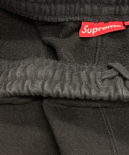 SUPREME（シュプリーム）Supreme (シュプリーム) Satin Applique Sweatpant ブラック サイズ:Lの古着・服飾アイテム