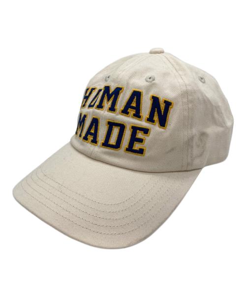 HUMAN MADE（ヒューマンメイド）HUMAN MADE (ヒューマンメイド) 6PANEL TWILL CAP アイボリーの古着・服飾アイテム