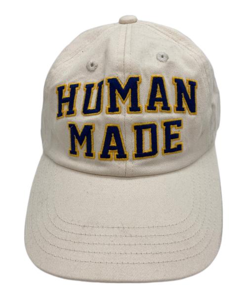 HUMAN MADE（ヒューマンメイド）HUMAN MADE (ヒューマンメイド) 6PANEL TWILL CAP アイボリーの古着・服飾アイテム