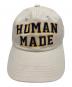 HUMAN MADE (ヒューマンメイド) 6PANEL TWILL CAP アイボリー：7000円