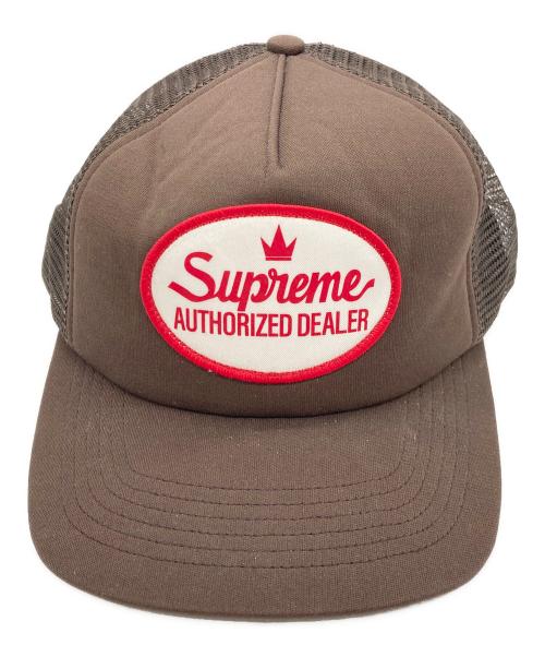SUPREME（シュプリーム）Supreme (シュプリーム) Authorized Mesh Back 5-Panel Cap ブラウンの古着・服飾アイテム