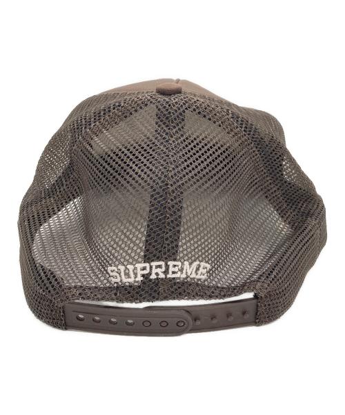 SUPREME（シュプリーム）Supreme (シュプリーム) Authorized Mesh Back 5-Panel Cap ブラウンの古着・服飾アイテム