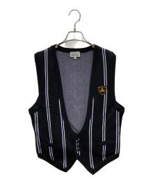 Vivienne Westwood man（ヴィヴィアン ウェストウッド マン）の古着「ニットベスト」｜ネイビー