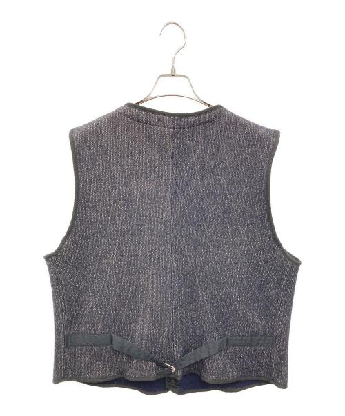 BROWN'S BEACH JACKET（ブラウンズビーチジャケット）BROWN'S BEACH JACKET (ブラウンズビーチジャケット) ビーチクロスアーリーベスト ネイビー サイズ:44の古着・服飾アイテム