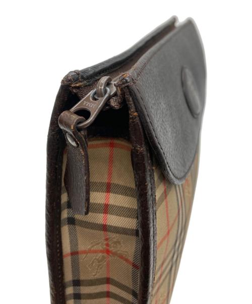 Burberry's（バーバリー）Burberry's (バーバリーズ) ノバチェック クラッチバッグ ベージュの古着・服飾アイテム