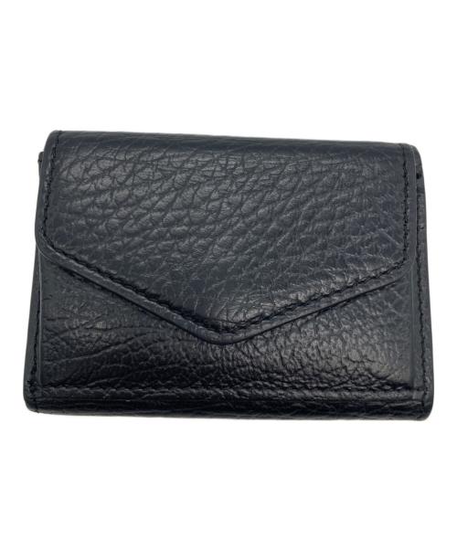 Maison Margiela（メゾンマルジェラ）Maison Margiela (メゾンマルジェラ) 3つ折り財布 ブラックの古着・服飾アイテム