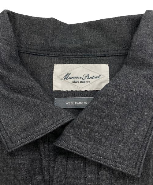 Marvine Pontiak Shirt Makers（マーヴィンポンティアックシャツメイカーズ）Marvine Pontiak Shirt Makers (マーヴィンポンティアックシャツメイカーズ) Italian Collar SH グレー サイズ:FREEの古着・服飾アイテム