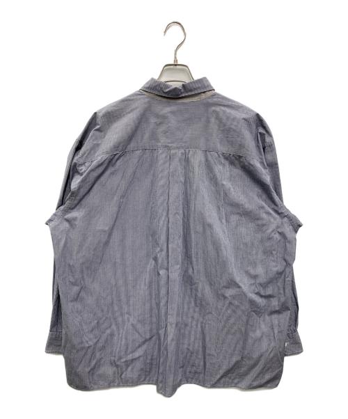 Marvine Pontiak Shirt Makers（マーヴィンポンティアックシャツメイカーズ）Marvine Pontiak Shirt Makers (マーヴィンポンティアックシャツメイカーズ) Two Tone SH ネイビー サイズ:FREEの古着・服飾アイテム