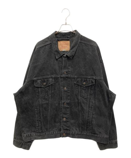LEVI'S（リーバイス）LEVI'S (リーバイス) ［古着］ブラックデニムジャケット ブラック サイズ:XXLの古着・服飾アイテム