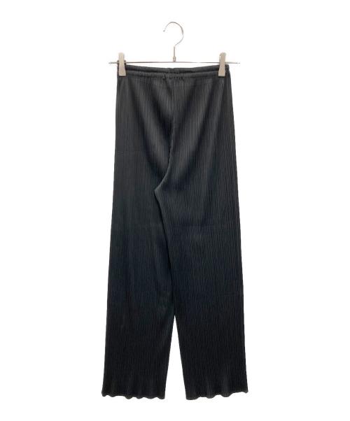 PLEATS PLEASE（プリーツプリーズ）PLEATS PLEASE (プリーツプリーズ) プリーツパンツ ブラック サイズ:3の古着・服飾アイテム