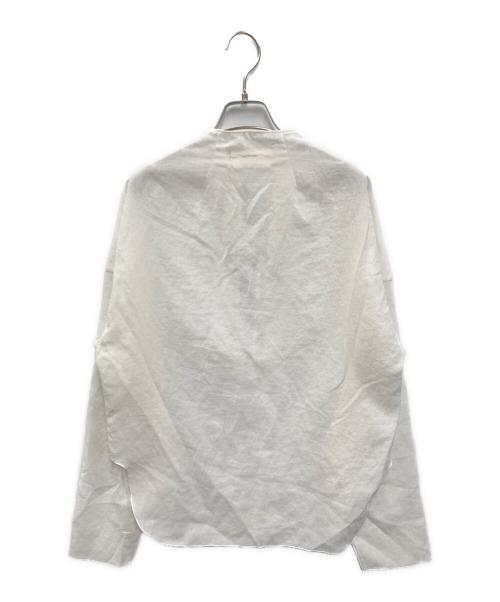 TODAYFUL（トゥデイフル）TODAYFUL (トゥデイフル) Slub Slit Shirts ホワイト サイズ:FREEの古着・服飾アイテム