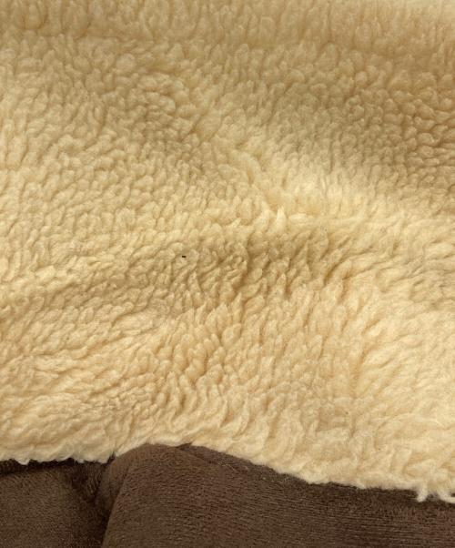 Schott（ショット）Schott (ショット) ボアフライトジャケット ベージュ サイズ:Mの古着・服飾アイテム