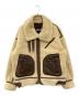 Schott（ショット）の古着「ボアフライトジャケット」｜ベージュ