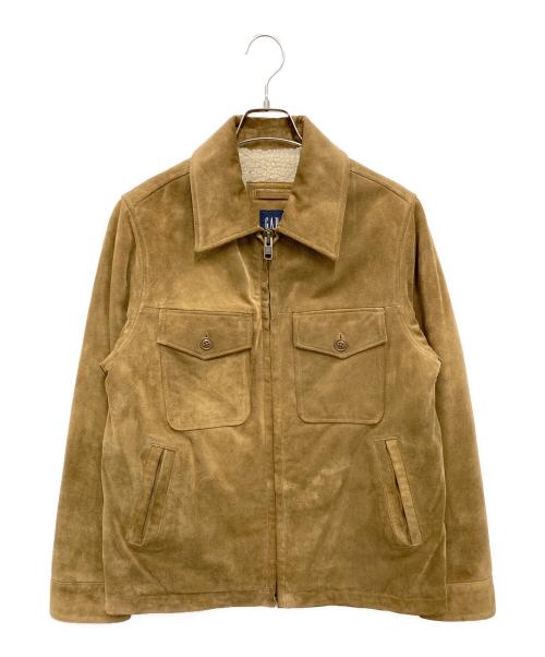 GAP（ギャップ）GAP (ギャップ) ［古着］スエードレザージャケット ブラウン サイズ:記載なしの古着・服飾アイテム