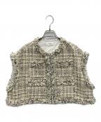 HYEONヘヨン）の古着「basil gilet」｜アイボリー