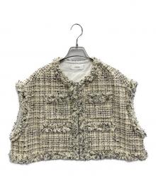HYEON（ヘヨン）の古着「basil gilet」｜アイボリー