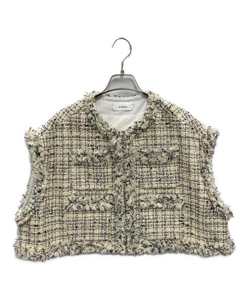 HYEON（ヘヨン）HYEON (ヘヨン) basil gilet アイボリー サイズ:FREE 未使用品の古着・服飾アイテム