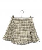 HYEONヘヨン）の古着「basil skort」｜アイボリー