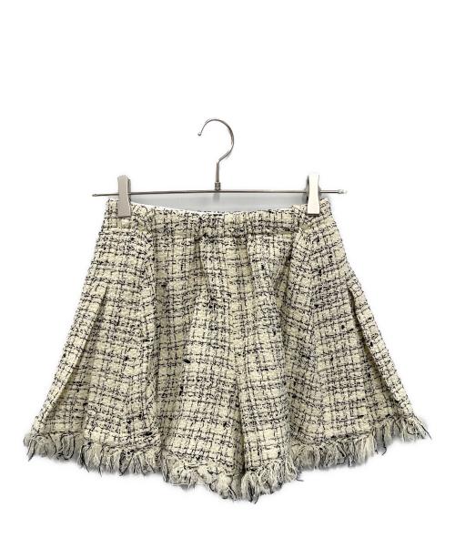 HYEON（ヘヨン）HYEON (ヘヨン) basil skort アイボリー サイズ:S 未使用品の古着・服飾アイテム