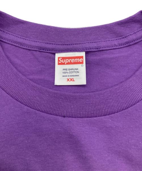 SUPREME（シュプリーム）Supreme (シュプリーム) Wu-Tang Clan RZA Tee パープル サイズ:XXLの古着・服飾アイテム