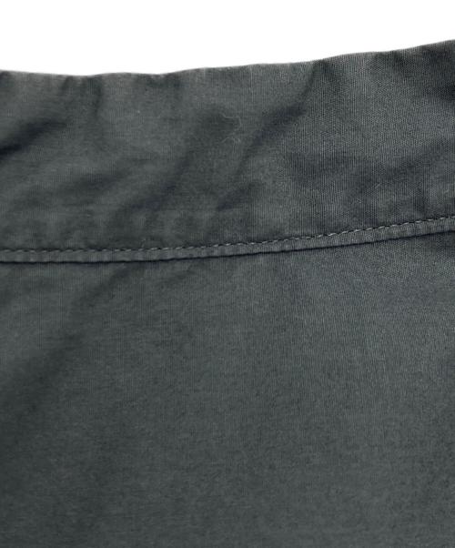 Graphpaper（グラフペーパー）Graphpaper (グラフペーパー) Broad L/S Oversized Band Collar Shirt グレー サイズ:1の古着・服飾アイテム