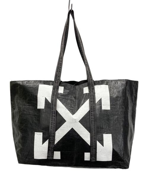 OFFWHITE（オフホワイト）OFFWHITE (オフホワイト) NEW COMMERCIAL TOTE ブラックの古着・服飾アイテム
