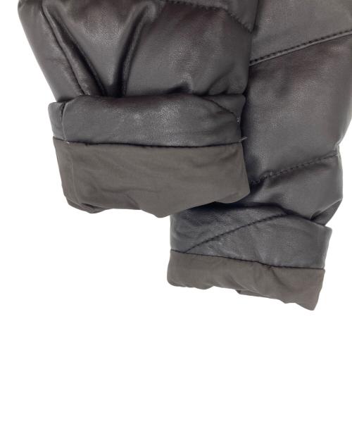 DAMA collection（ダーマコレクション）DAMA collection (ダーマコレクション) フォックスファーレザーダウンコート ブラウン サイズ:9の古着・服飾アイテム