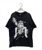 GEEKS RULEギークスルール）の古着「SILKSCREEN PRINTING T SHIRT(ハル子)」｜ブラック