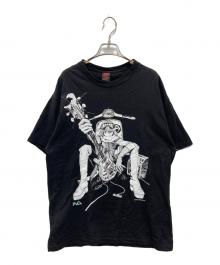 GEEKS RULE（ギークスルール）の古着「SILKSCREEN PRINTING T SHIRT(ハル子)」｜ブラック