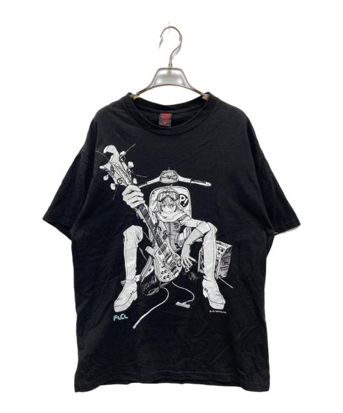 GEEKS RULE（ギークスルール）GEEKS RULE (ギークスルール) SILKSCREEN PRINTING T SHIRT(ハル子) ブラック サイズ:Lの古着・服飾アイテム
