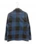 TOMORROW LAND (トゥモローランド) インドコットンネル ブルゾン ブルー×ブラック サイズ:S：8000円