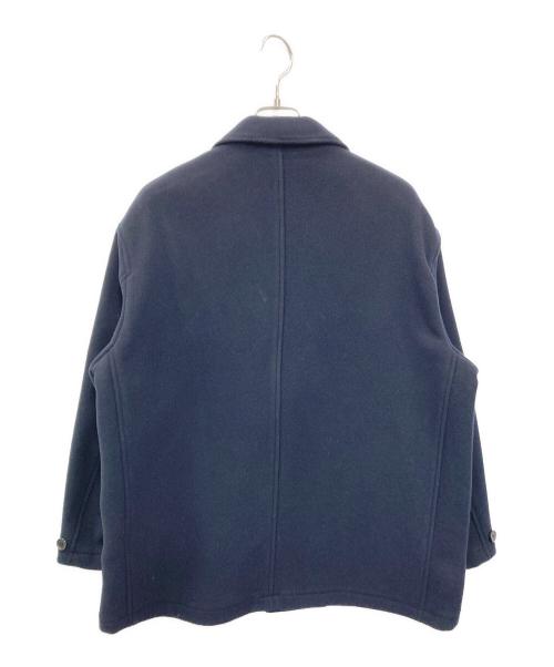 JOURNAL STANDARD（ジャーナルスタンダード）JOURNAL STANDARD (ジャーナルスタンダード) S140 ウールモッサオーバージャケット ネイビー サイズ:Sの古着・服飾アイテム