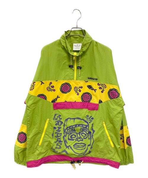 adidas（アディダス）adidas (アディダス) ［古着］アノラックパーカー グリーン サイズ:Mの古着・服飾アイテム