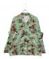 TOWN CRAFT（タウンクラフト）の古着「PAJAMA PRINTED JACKET」｜グリーン