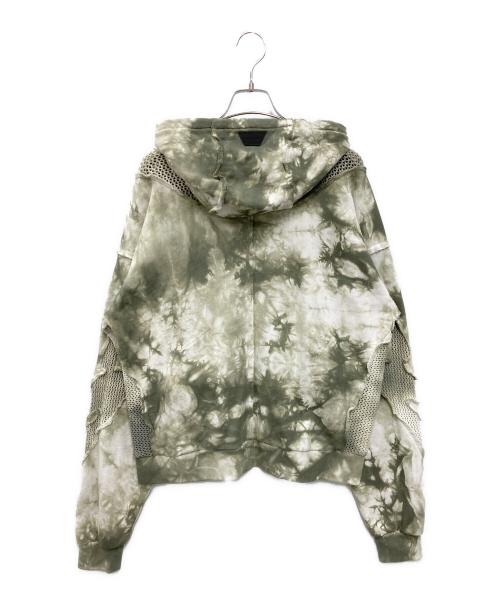 FORSOMEONE（フォーサムワン）FORSOMEONE (フォーサムワン) タイダイジップパーカー オリーブ サイズ:46の古着・服飾アイテム
