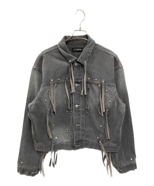 FORSOMEONE（フォーサムワン）FORSOMEONE (フォーサムワン) FO FR WORKER JACKET グレー サイズ:48の古着・服飾アイテム