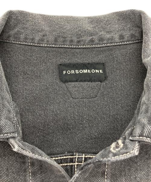 FORSOMEONE（フォーサムワン）FORSOMEONE (フォーサムワン) FO FR WORKER JACKET グレー サイズ:48の古着・服飾アイテム