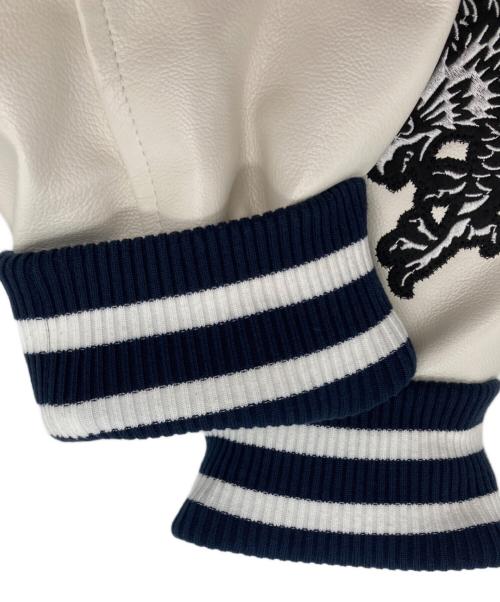 X-LARGE（エクストララージ）X-LARGE (エクストララージ) VARSITY JACKET ネイビー サイズ:M 未使用品の古着・服飾アイテム