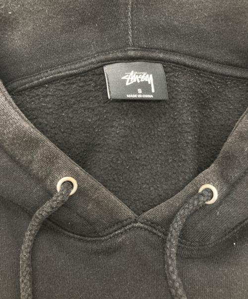 stussy（ステューシー）stussy (ステューシー) BASIC STUSSY HOODIE ブラック サイズ:Sの古着・服飾アイテム