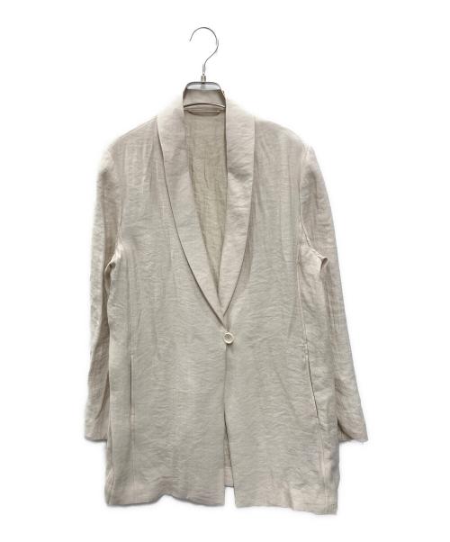 styling/（スタイリング）styling/ (スタイリング) バックサテンジャケット ベージュ サイズ:1の古着・服飾アイテム