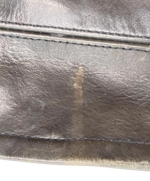 CALEE（キャリー）CALEE (キャリー) カウレザージャケット ブラウン サイズ:Lの古着・服飾アイテム