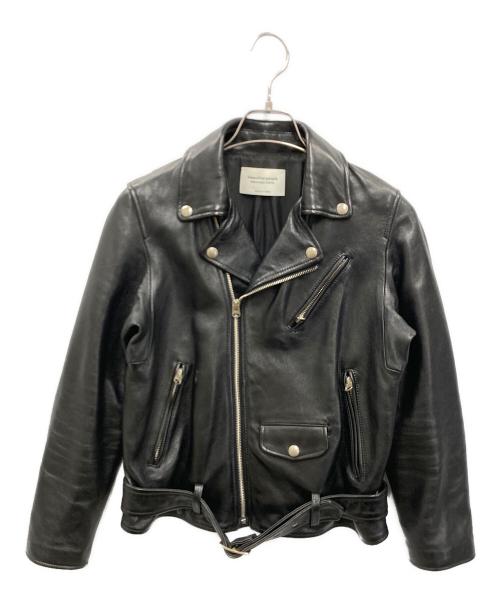 beautiful people（ビューティフルピープル）beautiful people (ビューティフルピープル) vintage leather riders jacket ブラック サイズ:160の古着・服飾アイテム