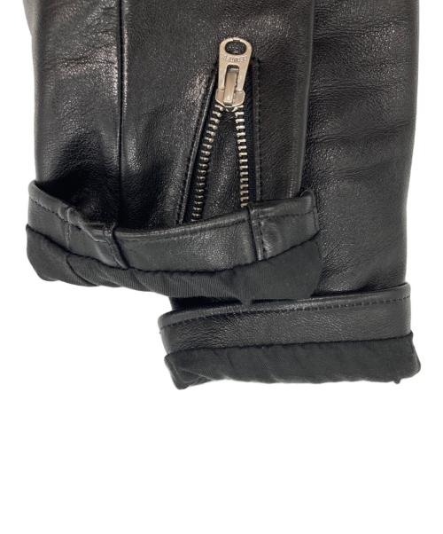 beautiful people（ビューティフルピープル）beautiful people (ビューティフルピープル) vintage leather riders jacket ブラック サイズ:160の古着・服飾アイテム