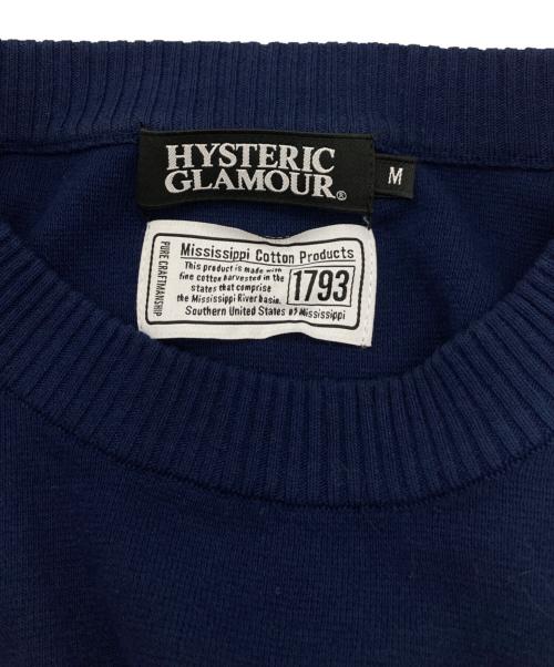Hysteric Glamour（ヒステリックグラマー）Hysteric Glamour (ヒステリックグラマー) HG ENTERTAINMENT プルオーバー ネイビー サイズ:Mの古着・服飾アイテム