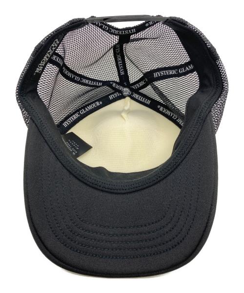 Hysteric Glamour（ヒステリックグラマー）Hysteric Glamour (ヒステリックグラマー) STAR EVIL メッシュキャップ ブラック サイズ:FREEの古着・服飾アイテム